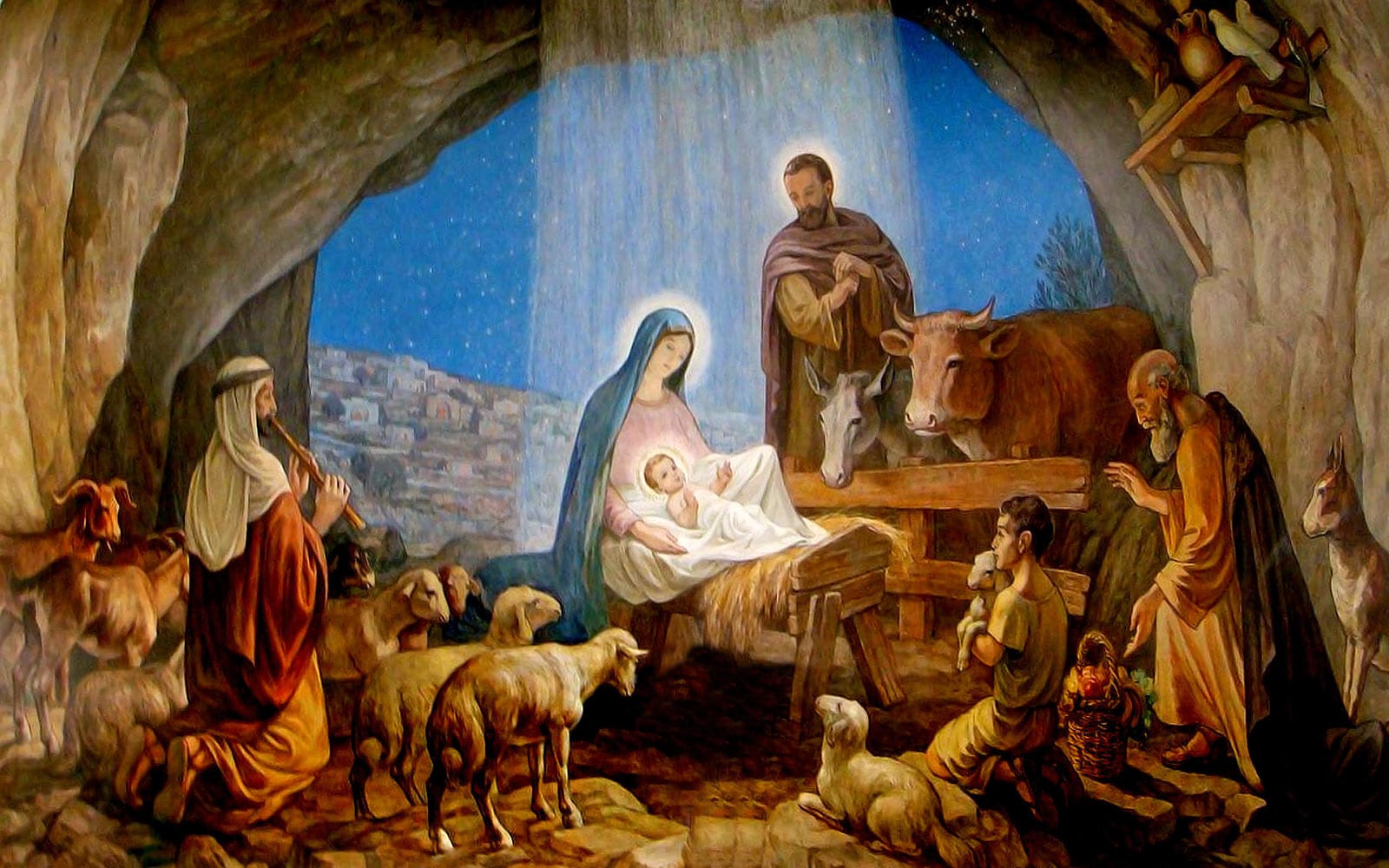 The Nativity Scene Opens Our Hearts To The Mystery Of Life Hli