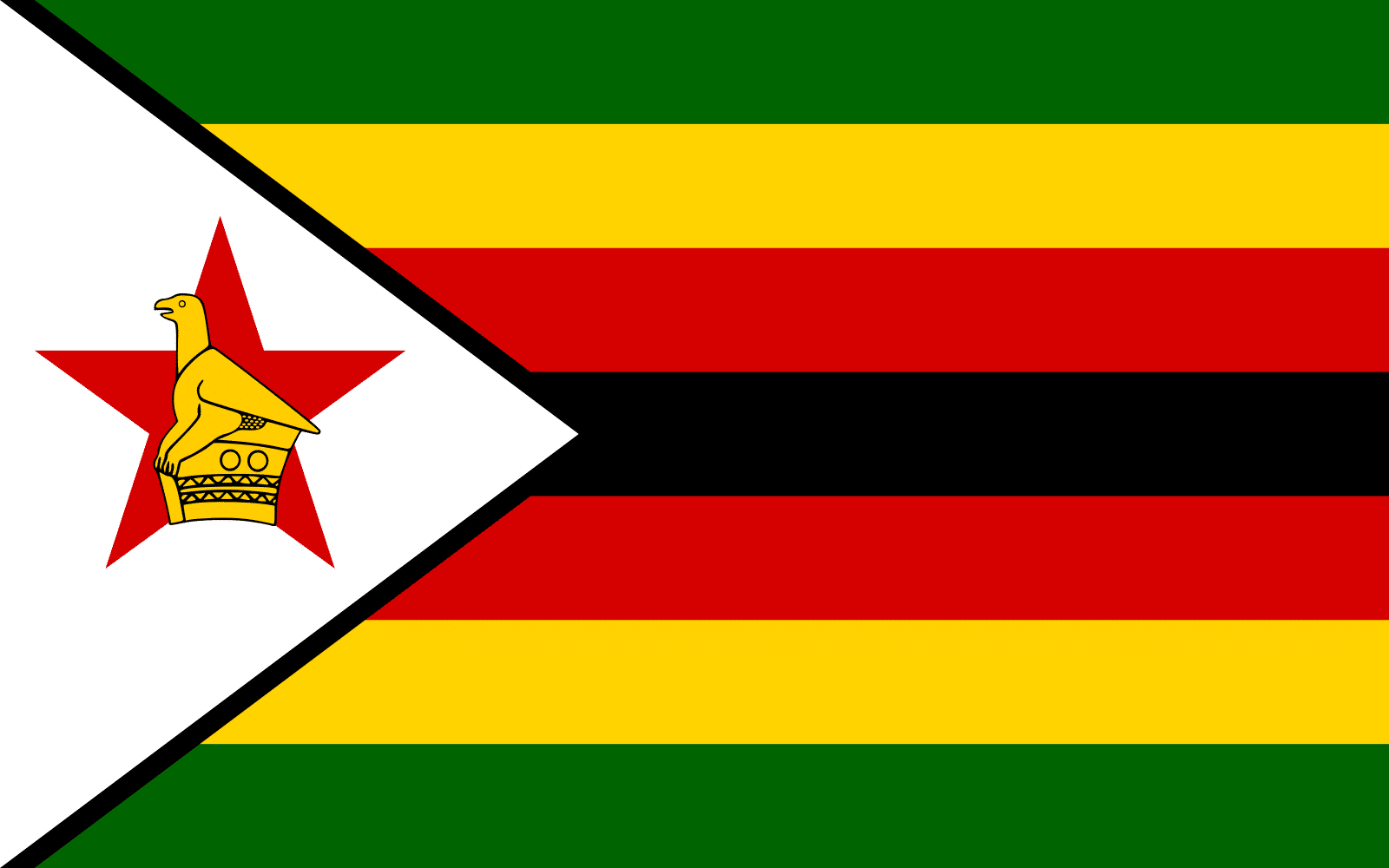 flag of zimbabwe