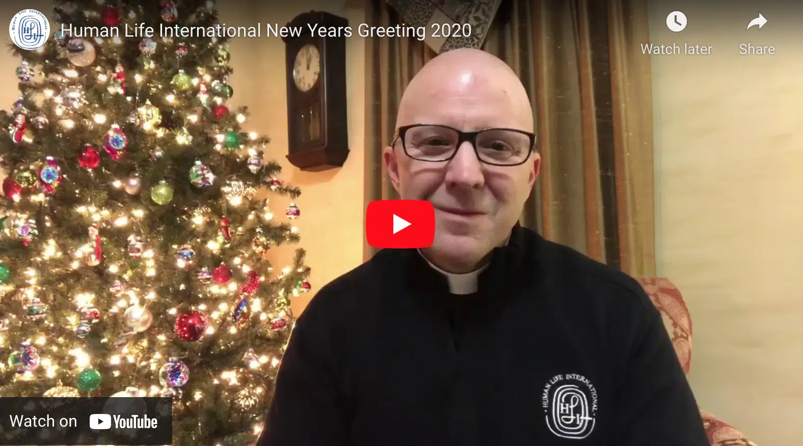 Fr Boquet's 2020 New Year's Message